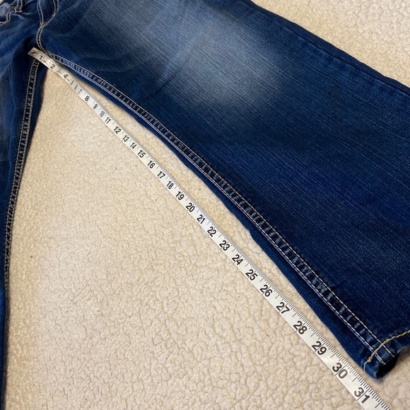 Silver Jeans - Mens - Zac Regular Boot Fit -Dark Wash - Size 31 x 30” - EUC - Picture 7 of 9